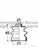 ASHUKI 0864-0003 Bellow Set, drive shaft